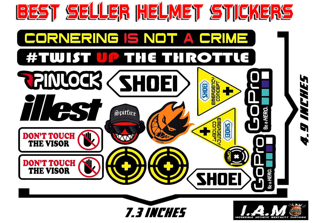 Helmet Sticker Kit